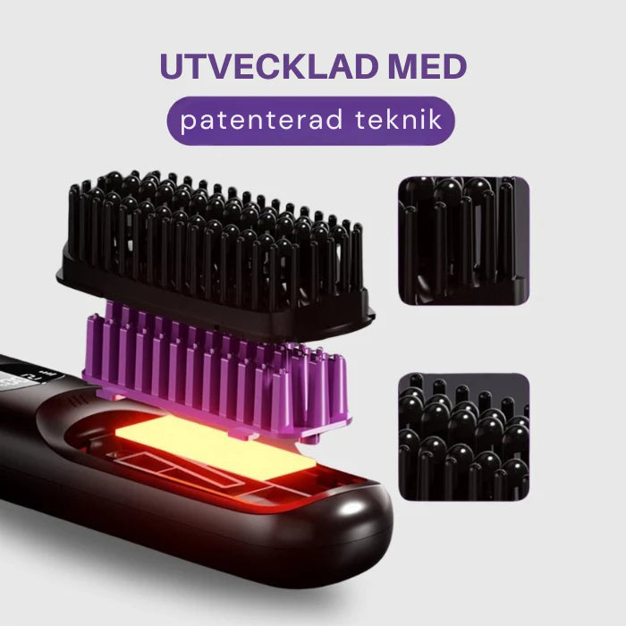 Nya Bärbar stylingborste