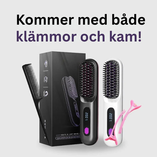 Nya Bärbar stylingborste